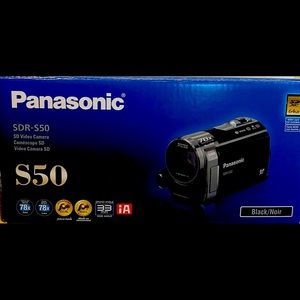 Brand New Panasonic SDR-S50 Video Camera